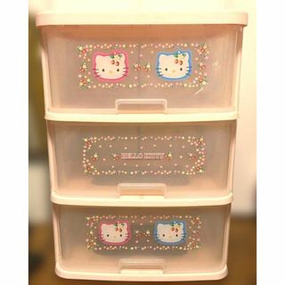 キティ マルチキッズラック 収納 2003年 当時物 サンリオ ハローキティ