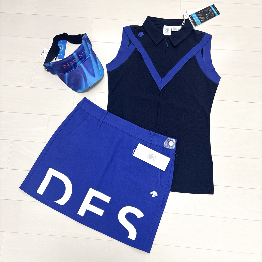 DESCENTE - 【新品タグ付き】デサントゴルフ レディース セットアップ