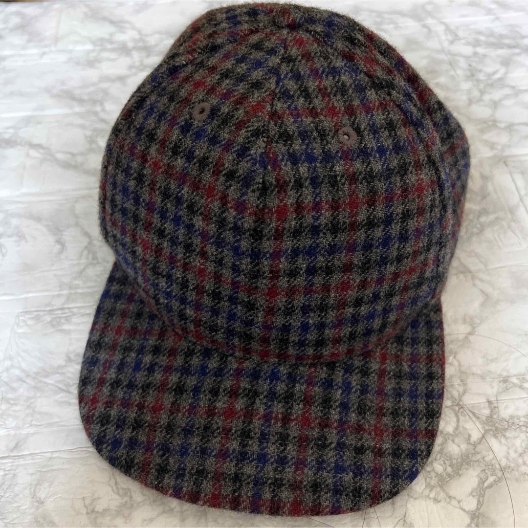 SUPREME チェック柄キャスケット 1994年 SUPREME チェック柄