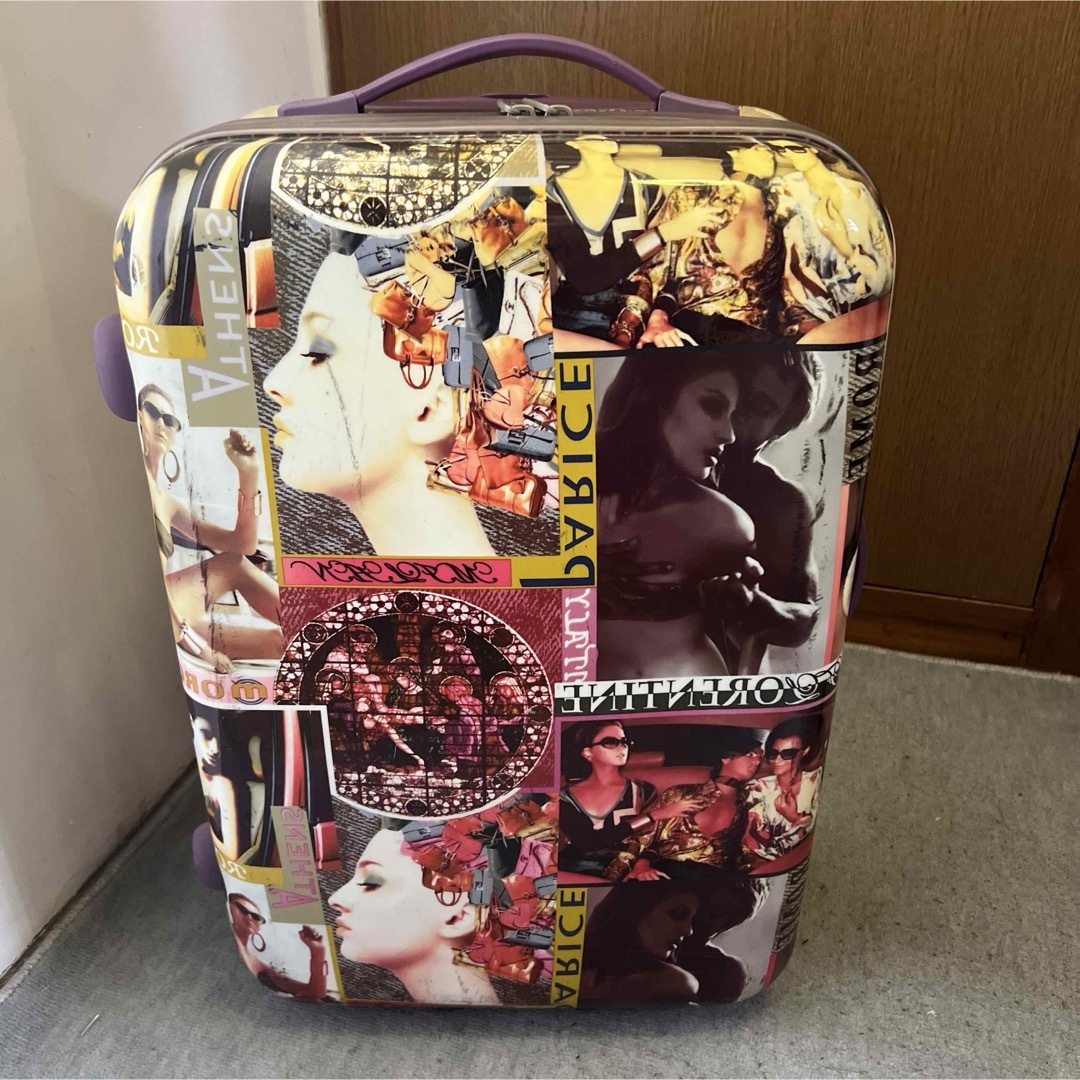 キャリーケース 大容量 カラフルアートプリント