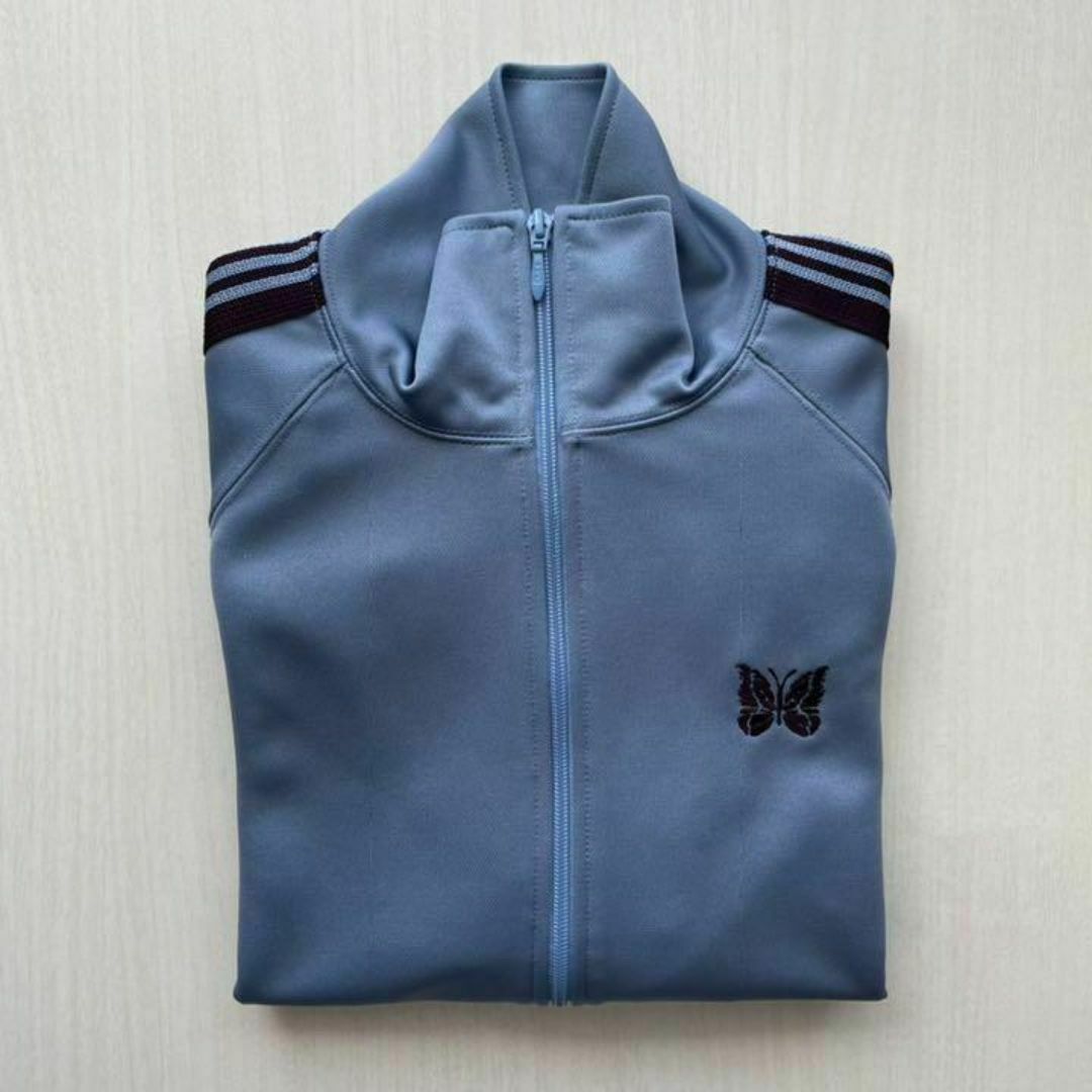 needles track jacket サックスブルー