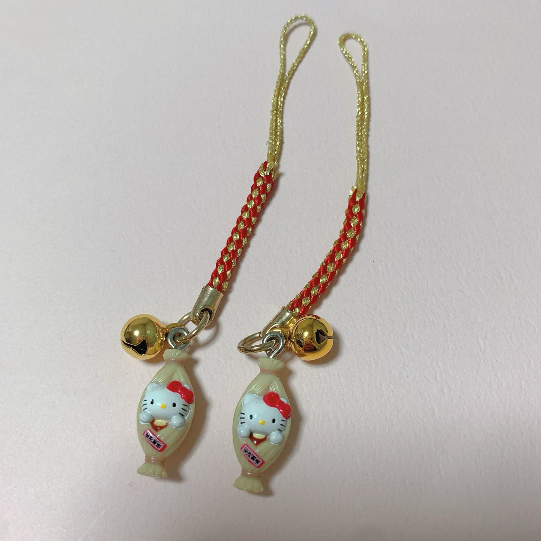 ハローキティ 北海道 野菜いろいろ 根付 ストラップ 5個｜ハローキティ