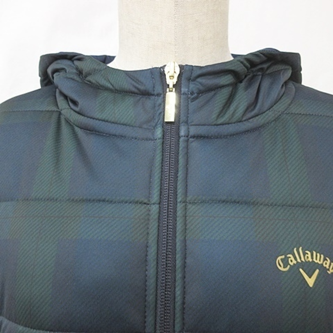 Callaway - キャロウェイ ゴルフ 中綿 ジャケット チェック 防寒