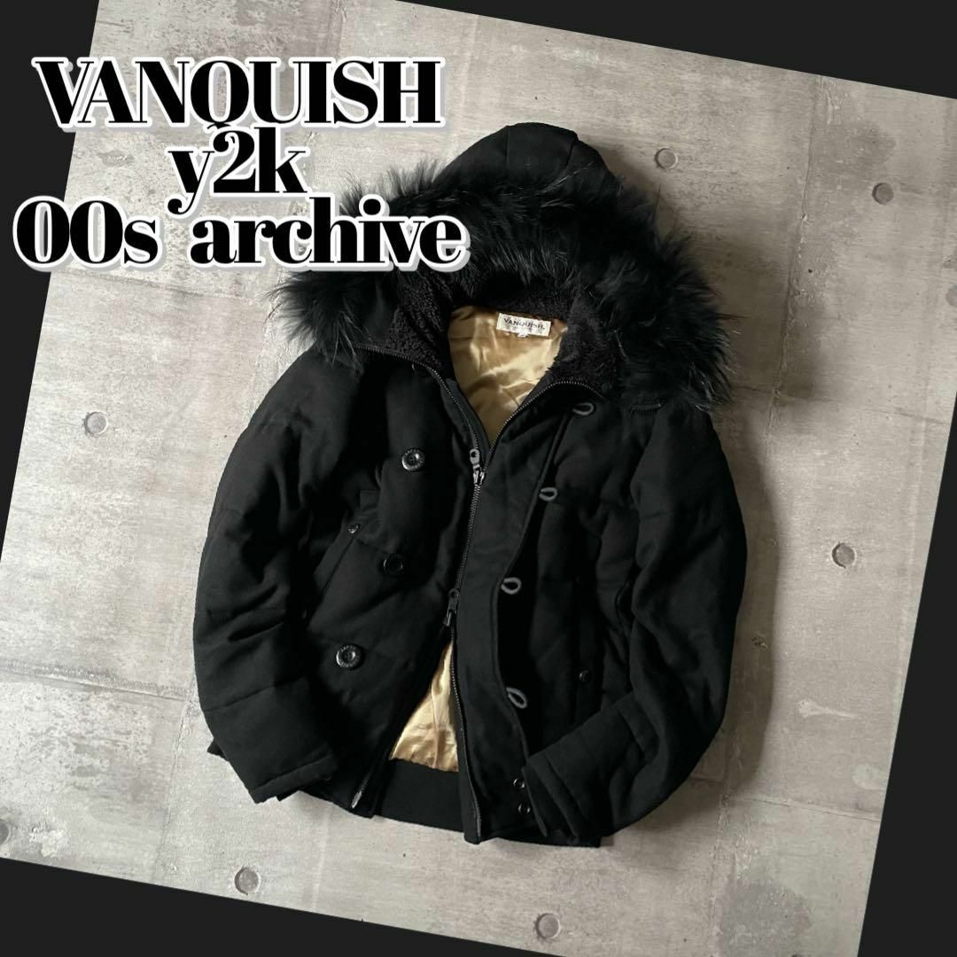 激渋ファージャケット＋タンクトップグランジ y2k 平成ギャル お兄系 激渋