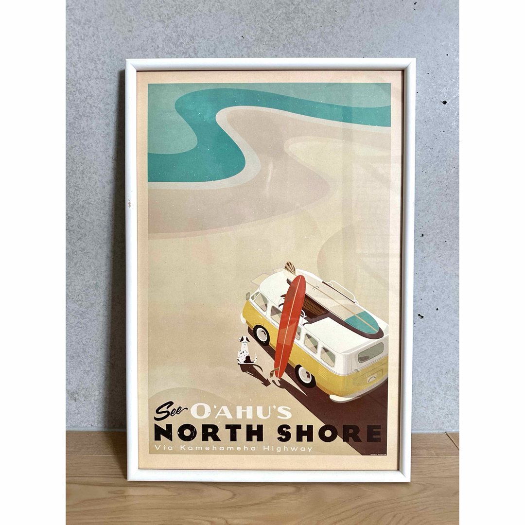 ハワイ画家Nick Kucharニック カッチャーアート額付き6点セットの通販