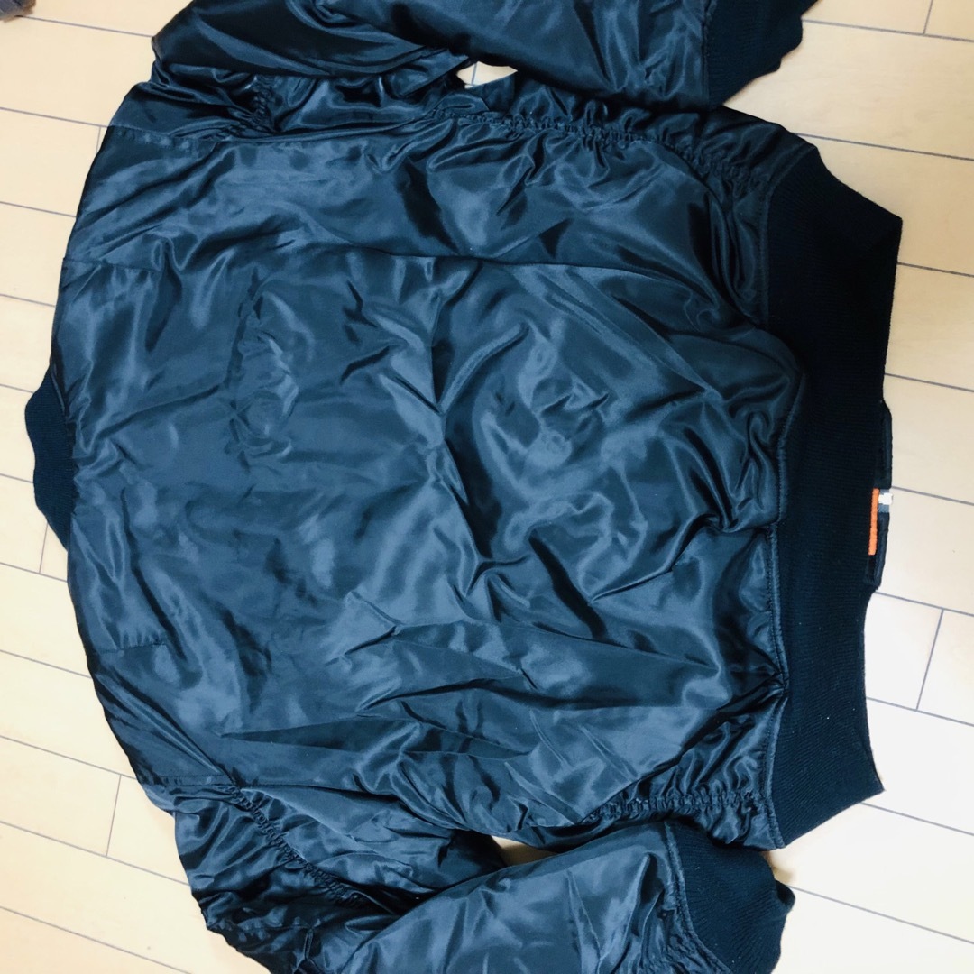 UNIQLO - ユニクロMA1フライトジャケットヴィンテージ紺タグLの通販 by