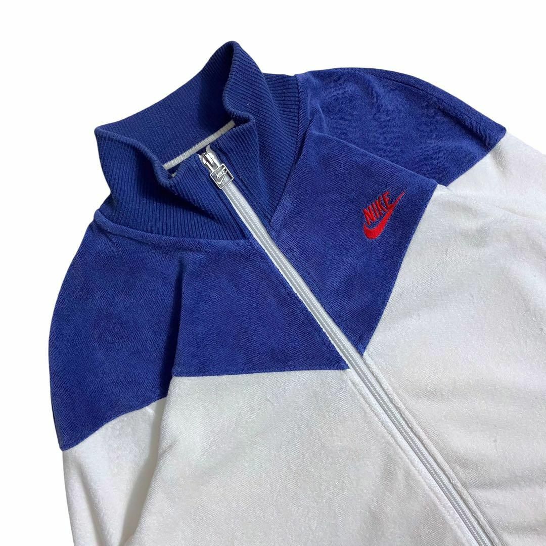 NIKE - 00s NIKE トラックジャケット ジャージ パイル ハイネック Y2K