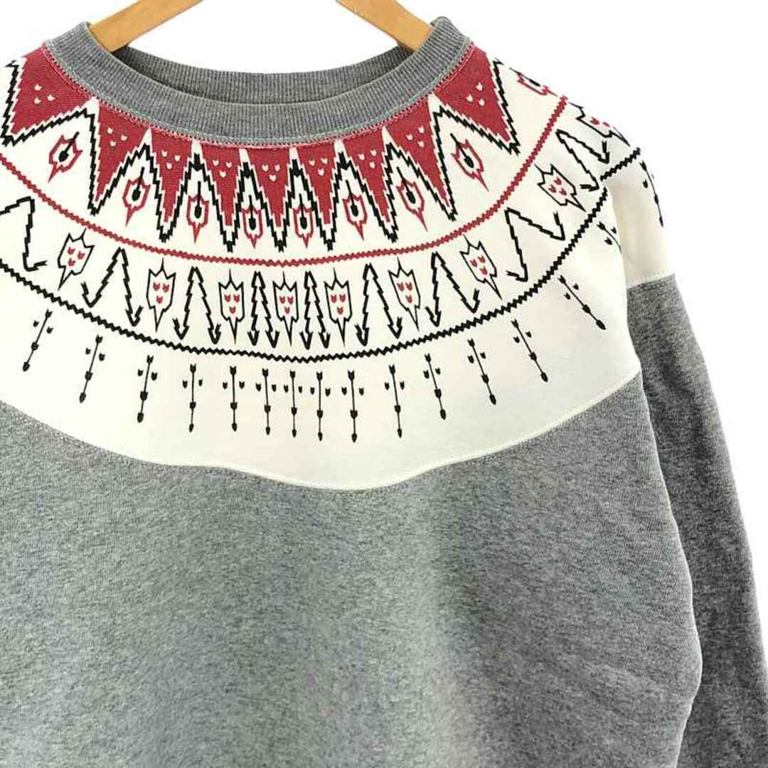 Warehouse 雪柄 スウェット 40 グレー WAREHOUSE - WAREHOUSE / ウエア