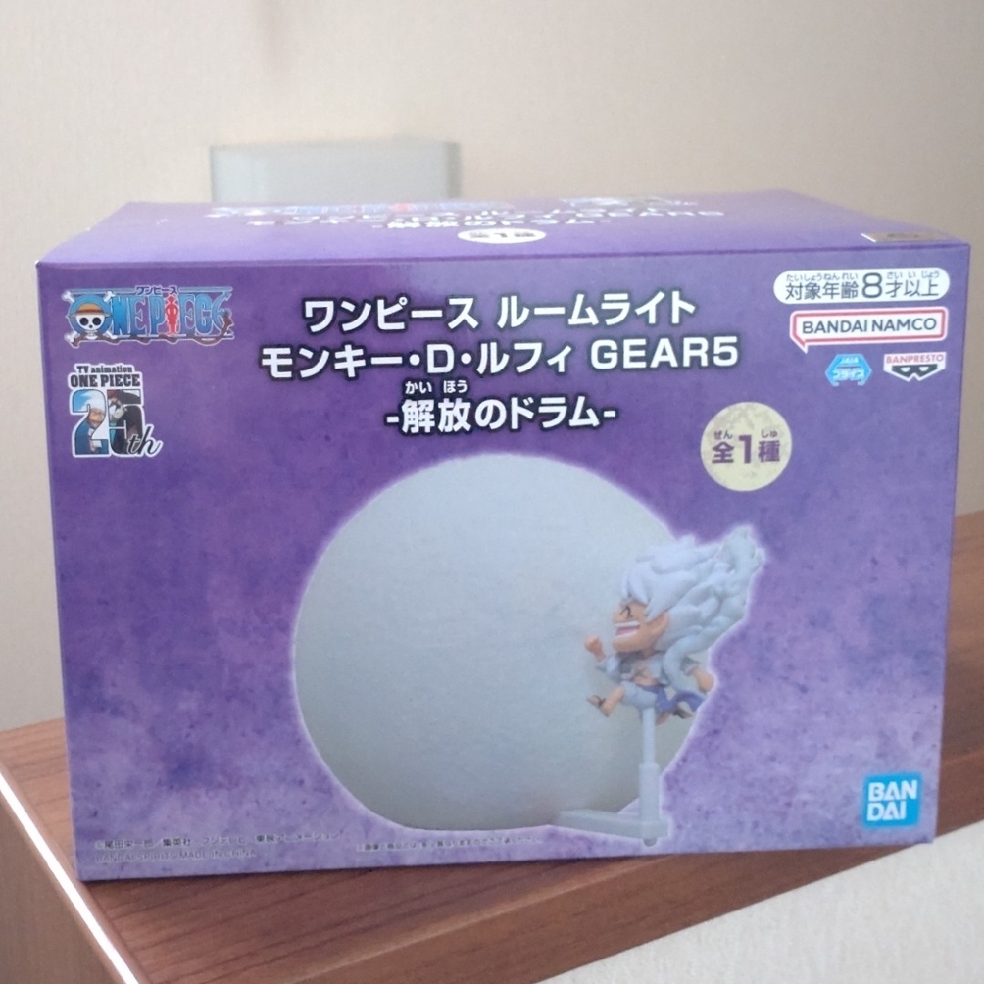 新品♪ ワンピース ルームライト ルフィ GEAR5 解放のドラム ニカの