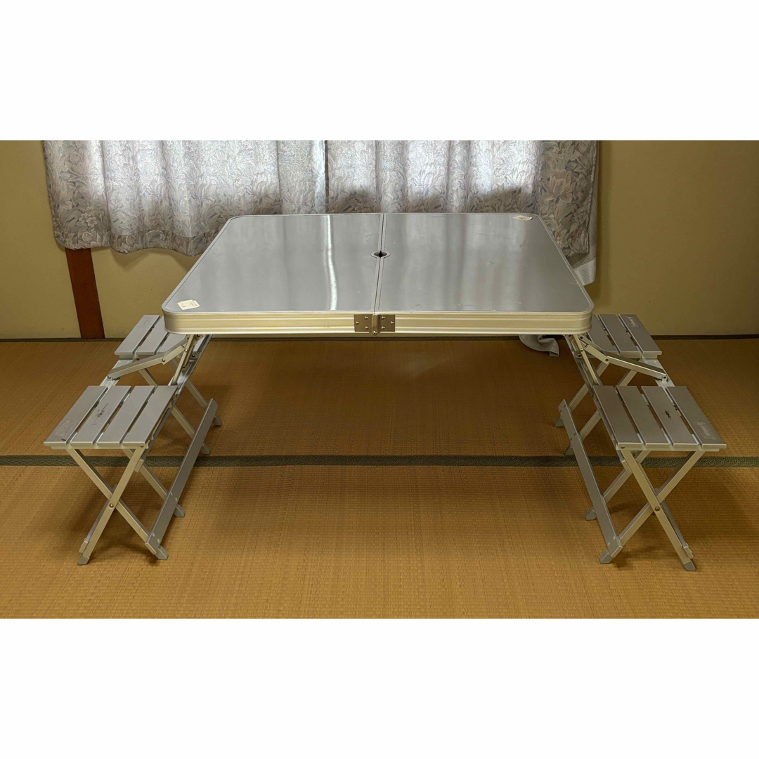 Coleman - 廃番 希少 Coleman アルミニウムピクニックテーブル 170