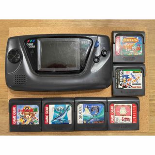 SEGA - ジャンク ゲームギア本体、ソフト6本の通販 by あるぱか's shop