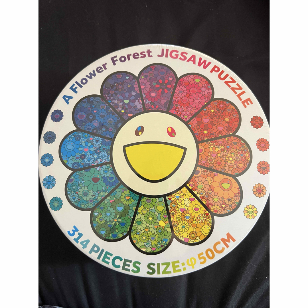 新作☆村上隆 フラワー型 ジグソーパズル カイカイキキ 新品未開封
