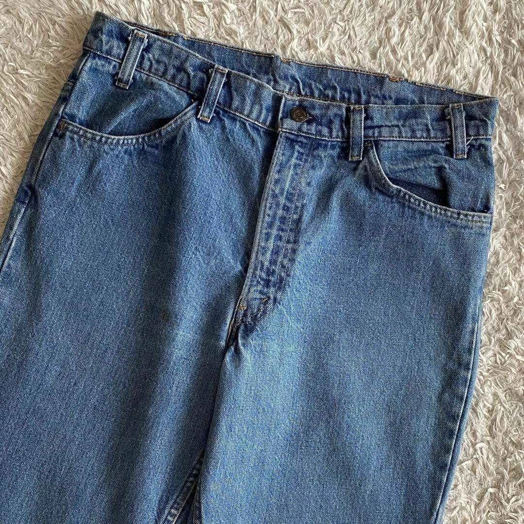 70s/W36 リーバイス 646 66後期 42タロン 刻印8 ベルボトム レア 70s