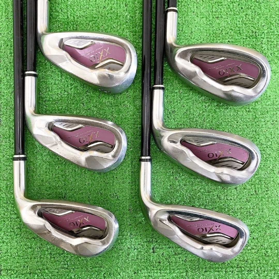 ツ20☆ゼクシオ6本レディースアイアンセット L MP600L XXIO ピンク