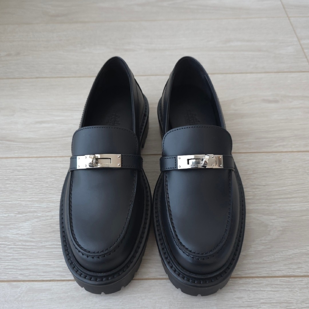HERMES - 未使用【エルメス】モカシン 《アイコン》ケリー金具 カーフ