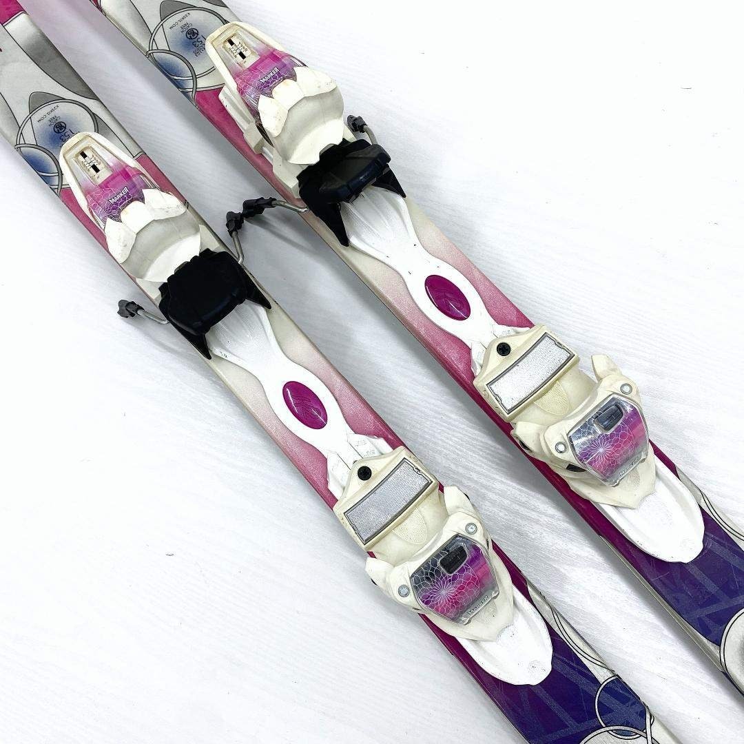 K2 レディース スキー セット 153 24-24.5cm オールラウンド 板｜楽天