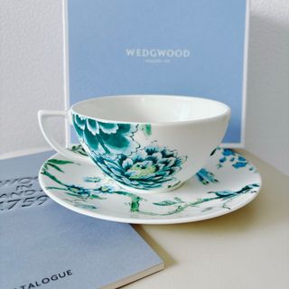 WEDGWOOD - 【美品】英国製 ウェッジウッド☆サラズガーデン☆グリーン
