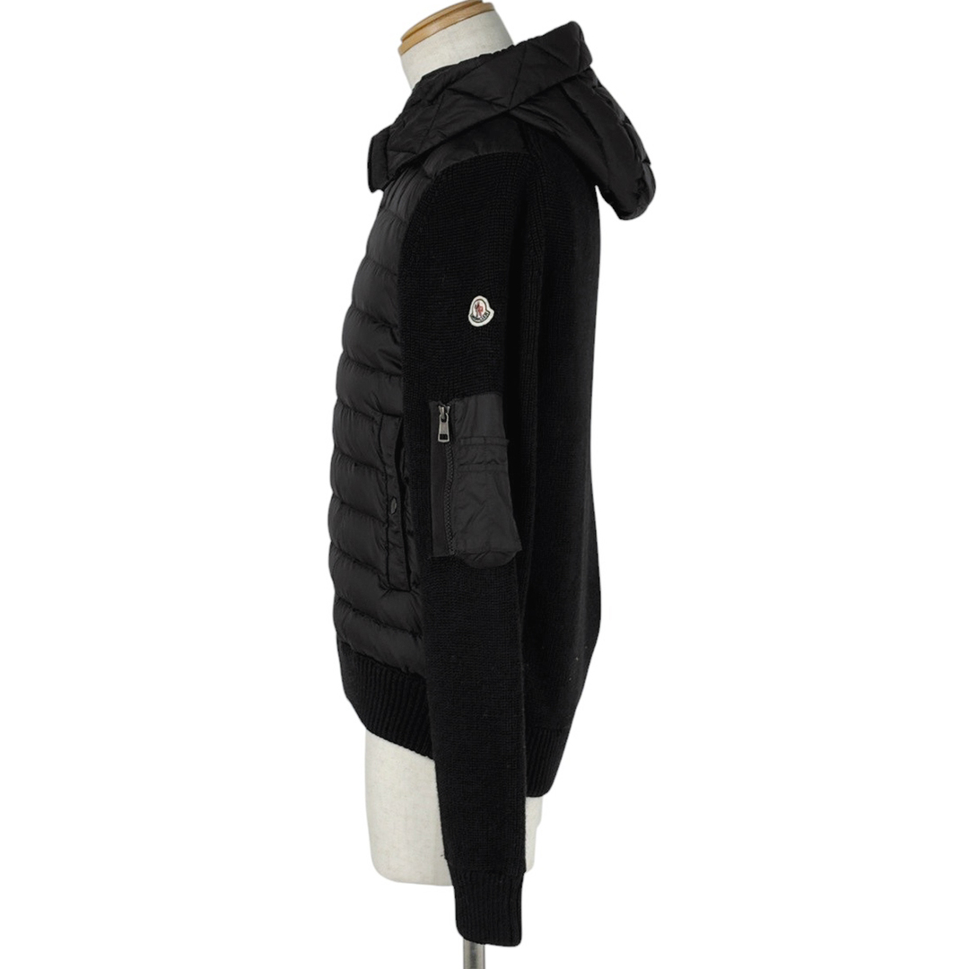 MONCLER - モンクレール ニット切替 ダウンジャケット メンズ M 【中古