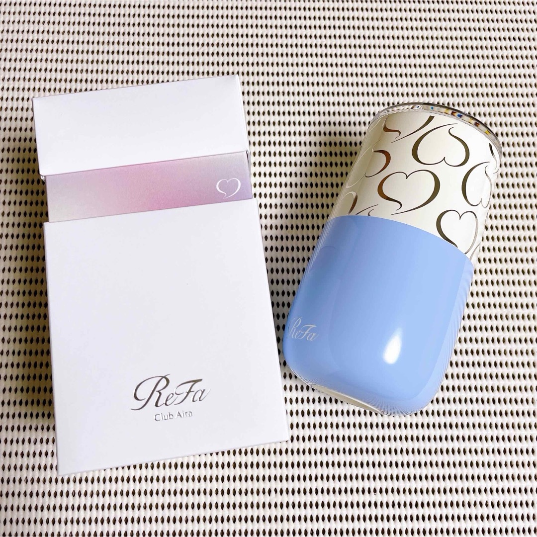 ReFa - 【未使用品】リファハートコームシルキーパープル、ミラー