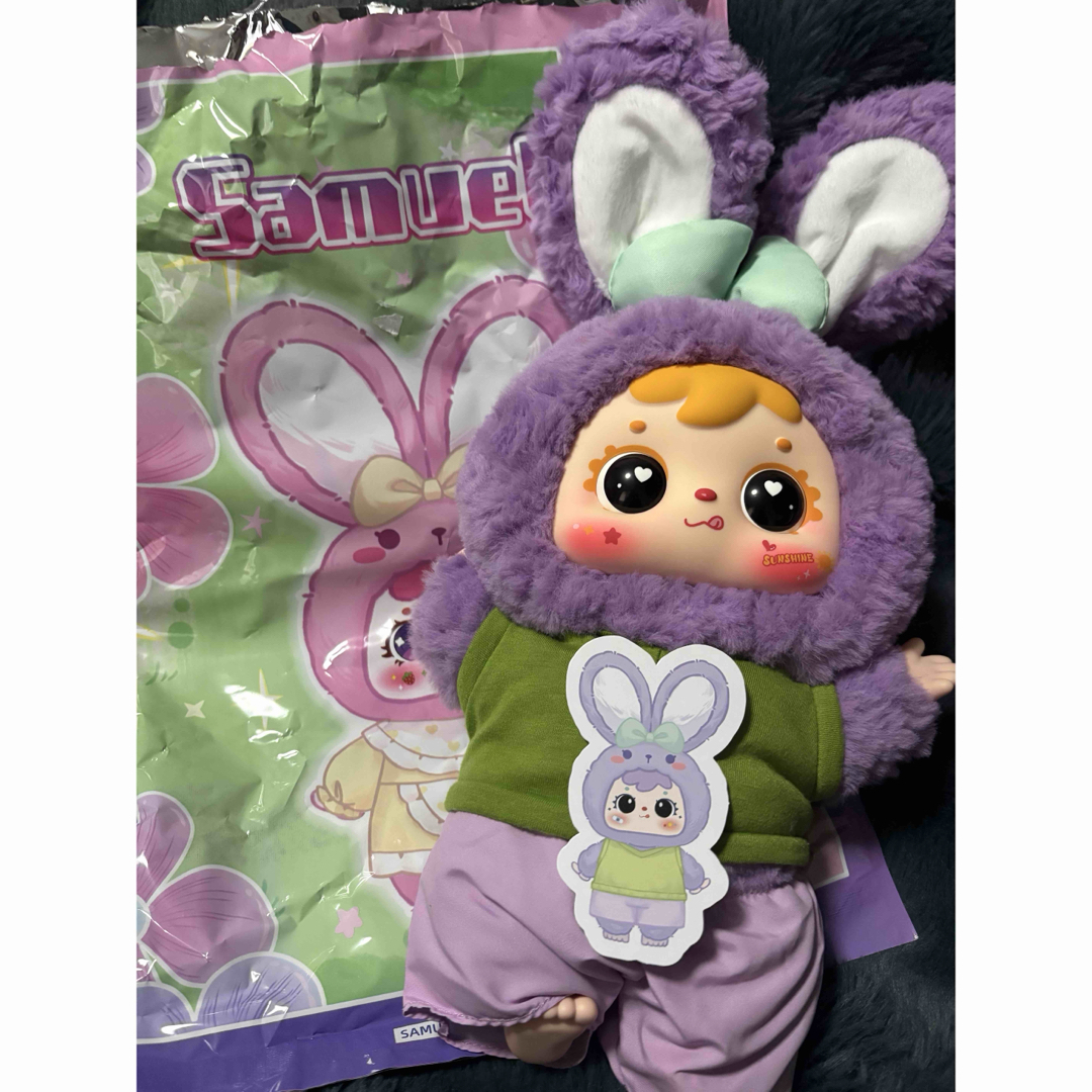 Samuelサミュエル400% ラビットベイビーシリーズ 紫ウサギの通販 by