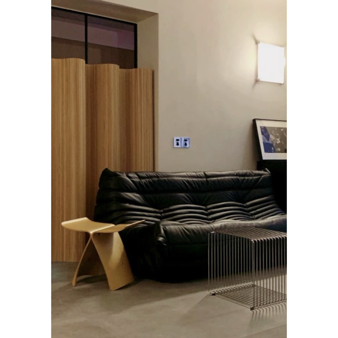 Artek風 ウッドカーブ パーテーションの通販 by MM's shop｜ラクマ