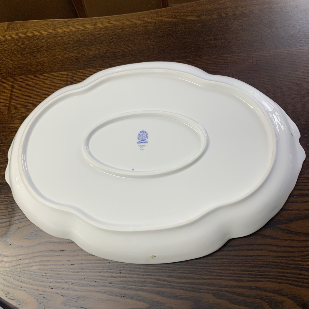 未使用保管品☆ヘレンド フルーツエスキース チェリー パーティトレイ大皿