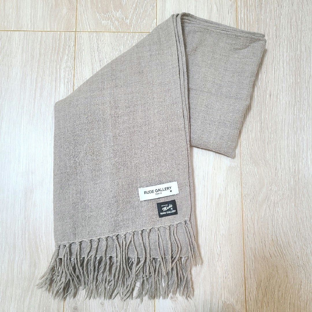RUDE GALLERY ウール 100％ ストール マフラー ルードギャラリー