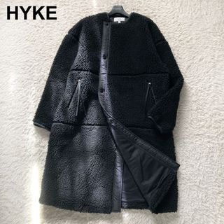 HYKE - Hyke edition別注ボアコート 黒の通販 by chachamaru shop
