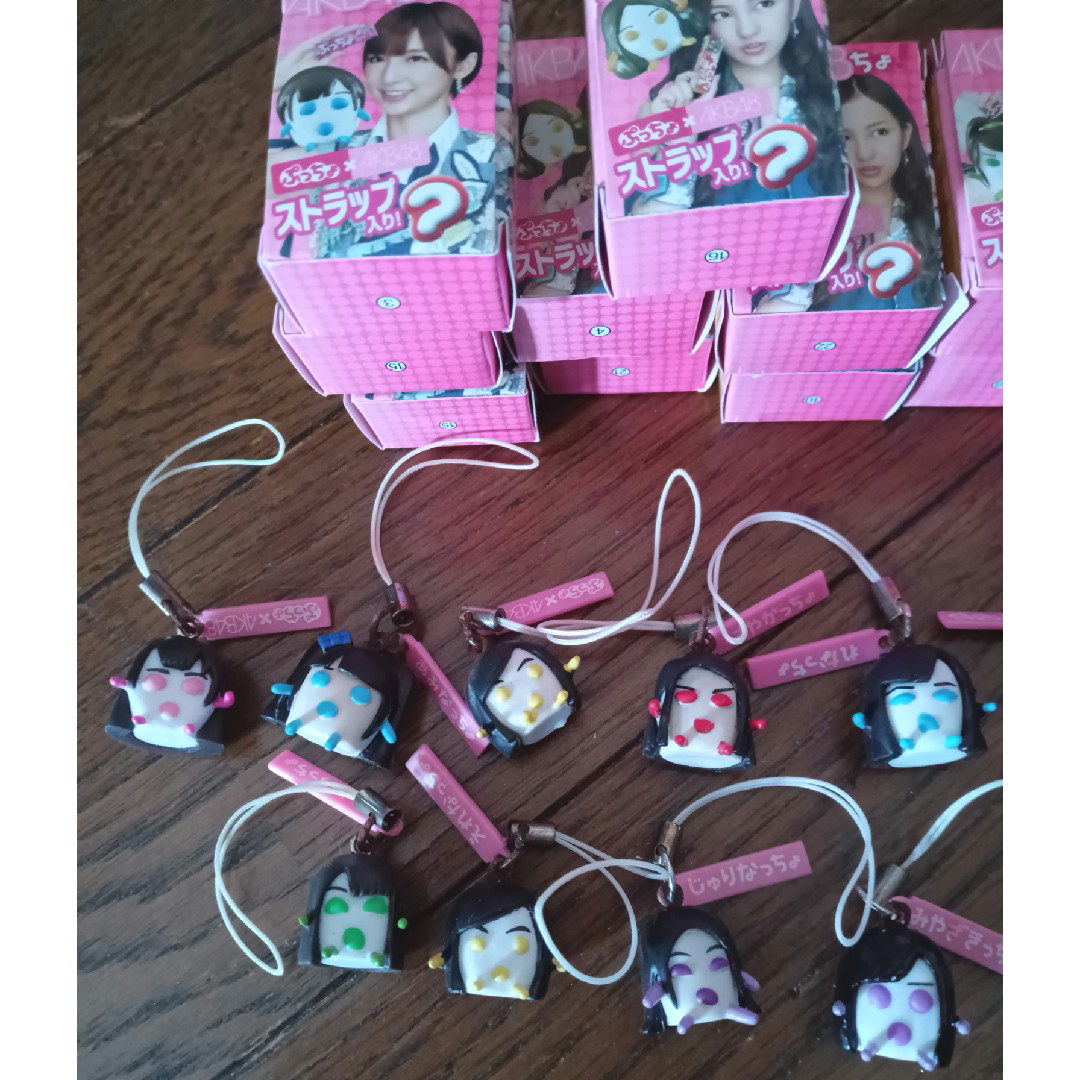 AKBぷっちょ ストラップ 19個セット