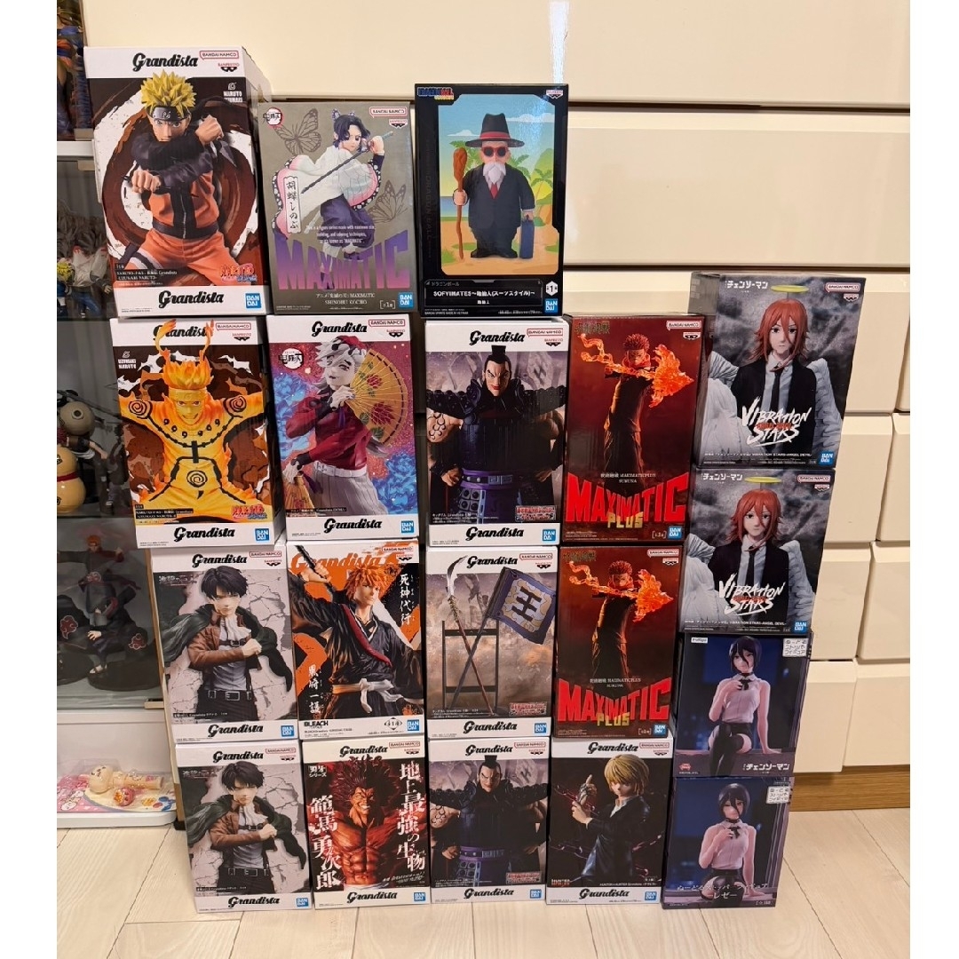 プライズフィギュアレア物セット グランジスタ系&チェンソーマンレゼ計