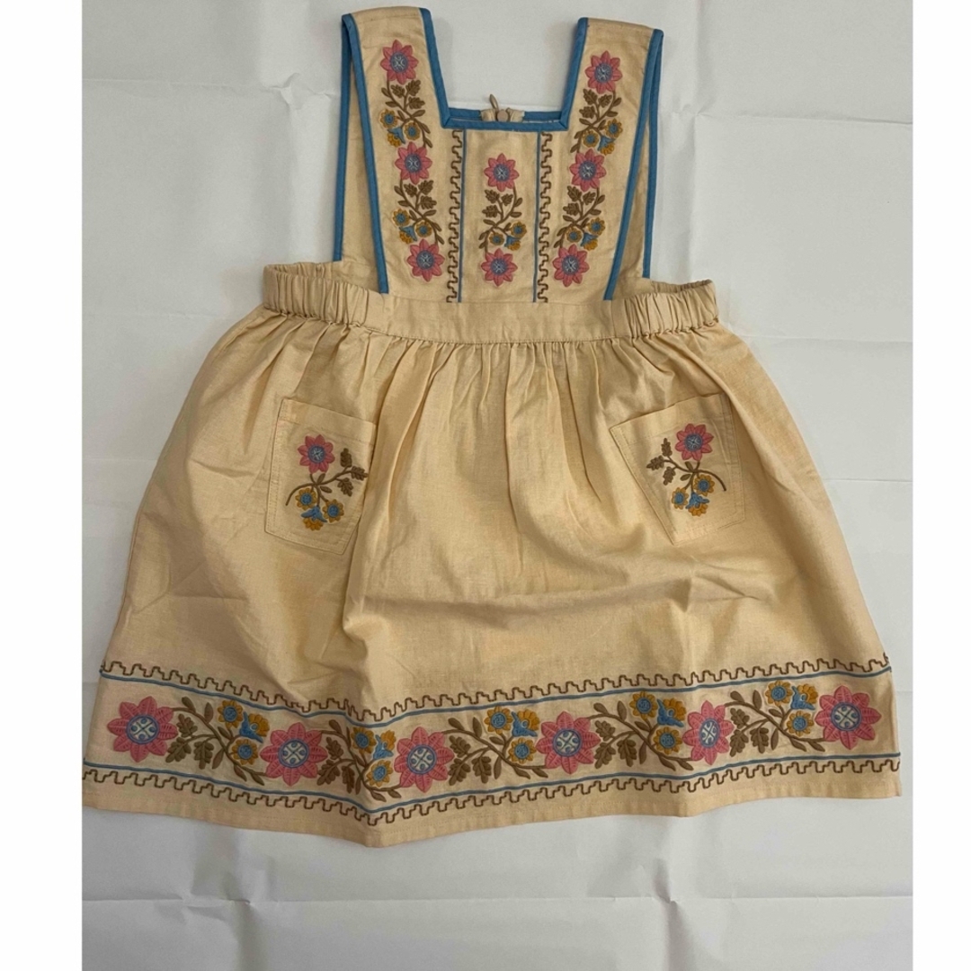 apolina 7-9 Ursina Embroidered Pinafore