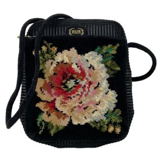 FEILER - レア フェイラー ハイジ 黒 ブラック ポシェット ショルダー