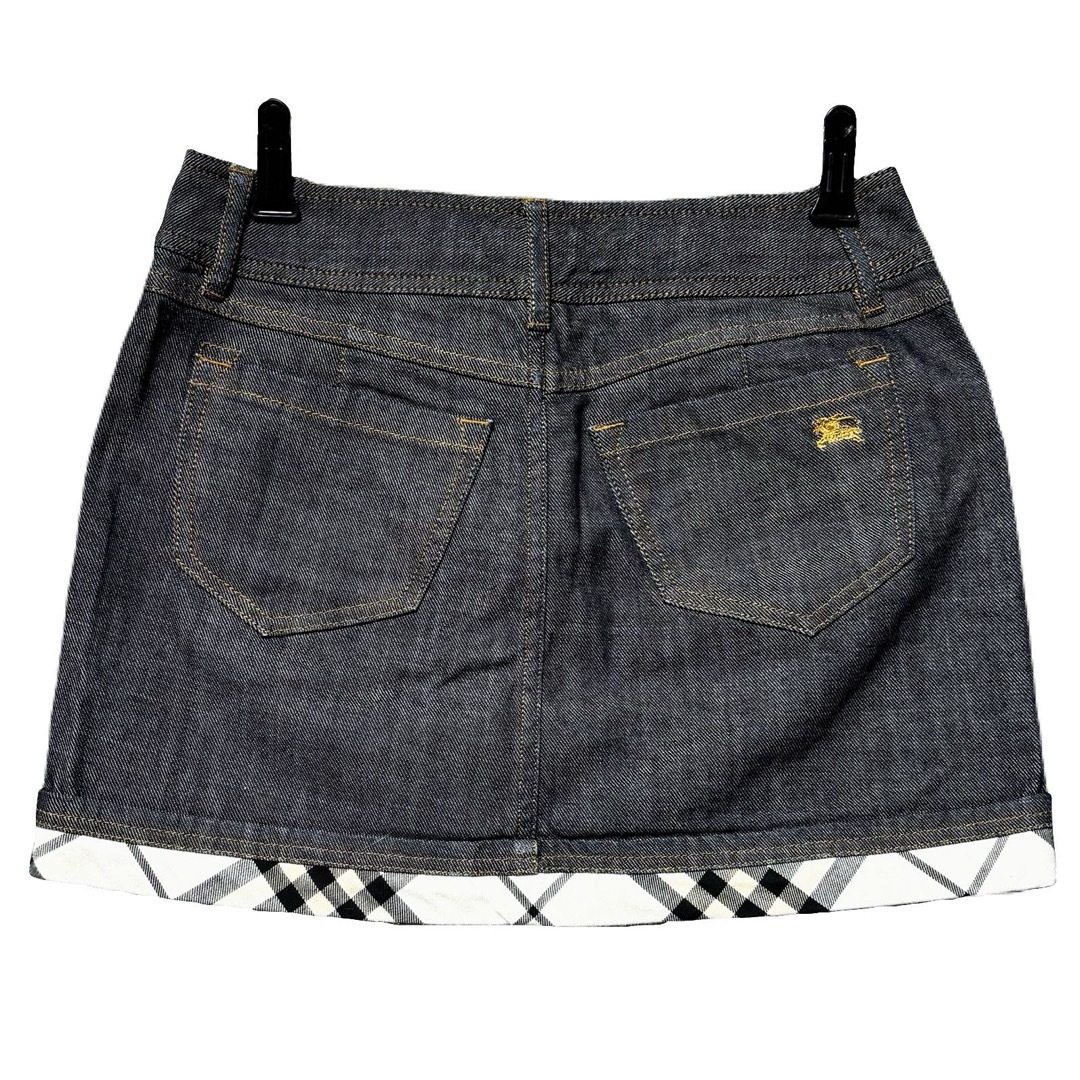 BURBERRY BLUE LABEL - 美品✨バーバリーブルーレーベル デニムミニ