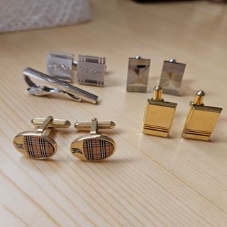 BURBERRY - BURBERRY バーバリー カフリンクス カフスボタン ビジネス