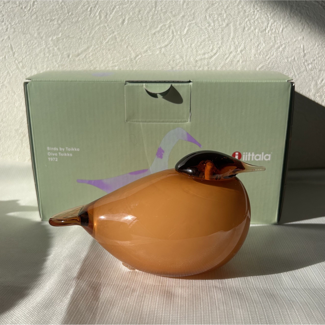 iittala - オイバ・トイッカ ガラスの鳥 クーラス・ポメランス