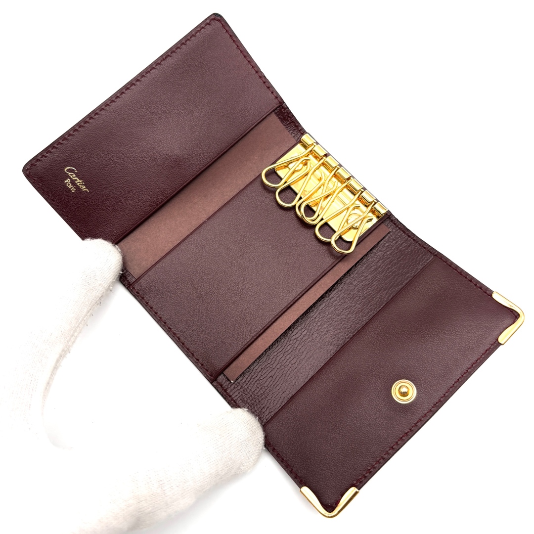 Cartier - 未使用保管・廃盤品 Cartier カルティエ 6連 キーケース