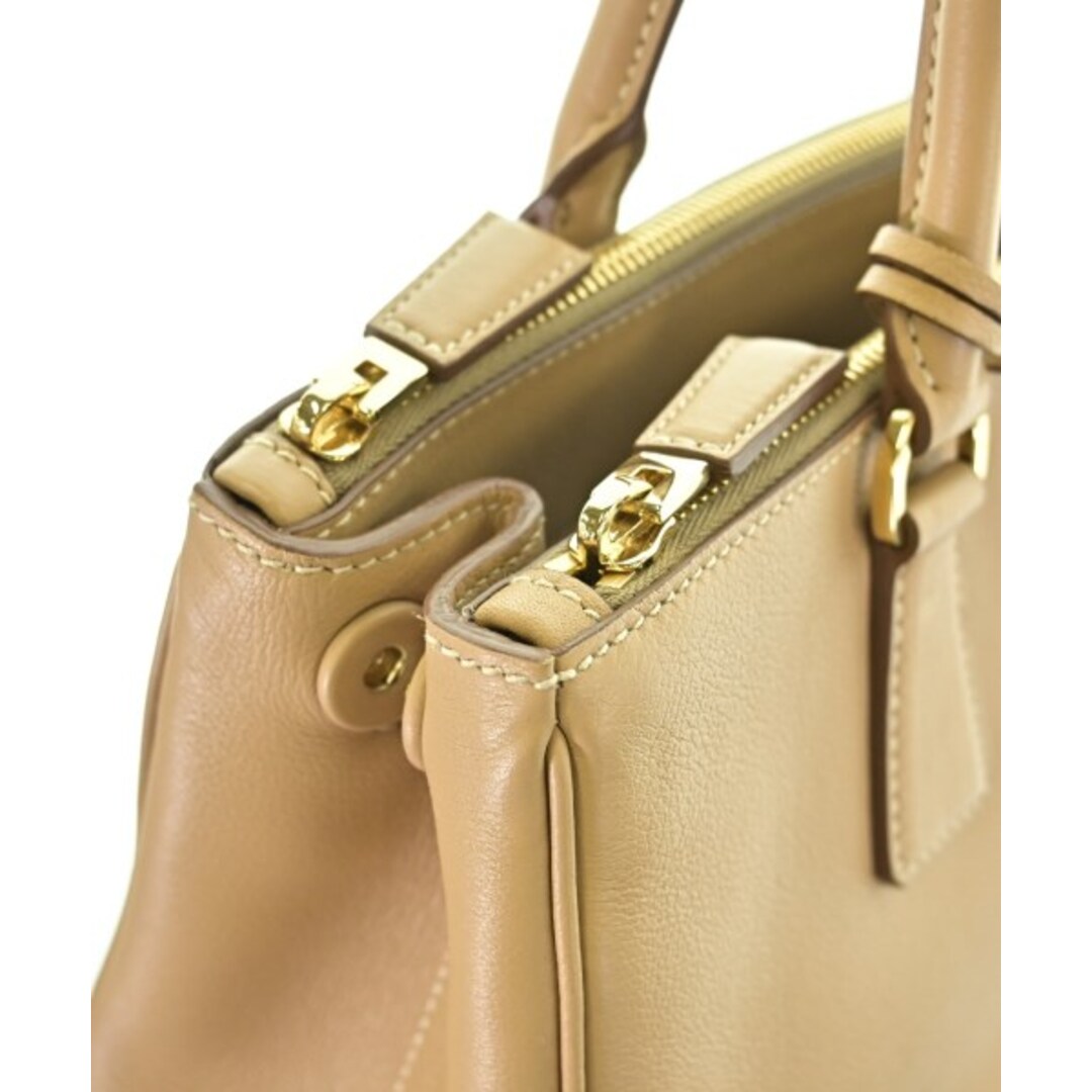 PRADA - PRADA プラダ ハンドバッグ ベージュ 【古着】【中古】【送料