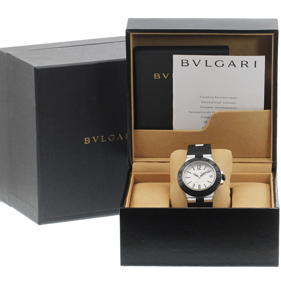 BVLGARI - ベルト訳あり ブルガリ BVLGARI AL38TA アルミニウム デイト