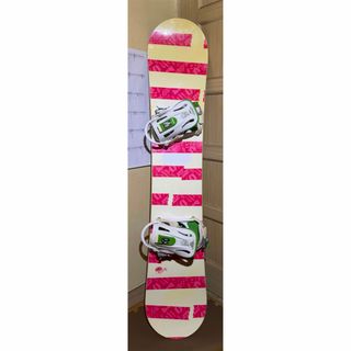 FLUX - レディーススノーボード2点セット ボードSUBTLE×ビンディング