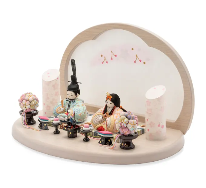 雛人形「雛道具 菱高三宝（ミニ）」｜雛人形の通販 ふらここ