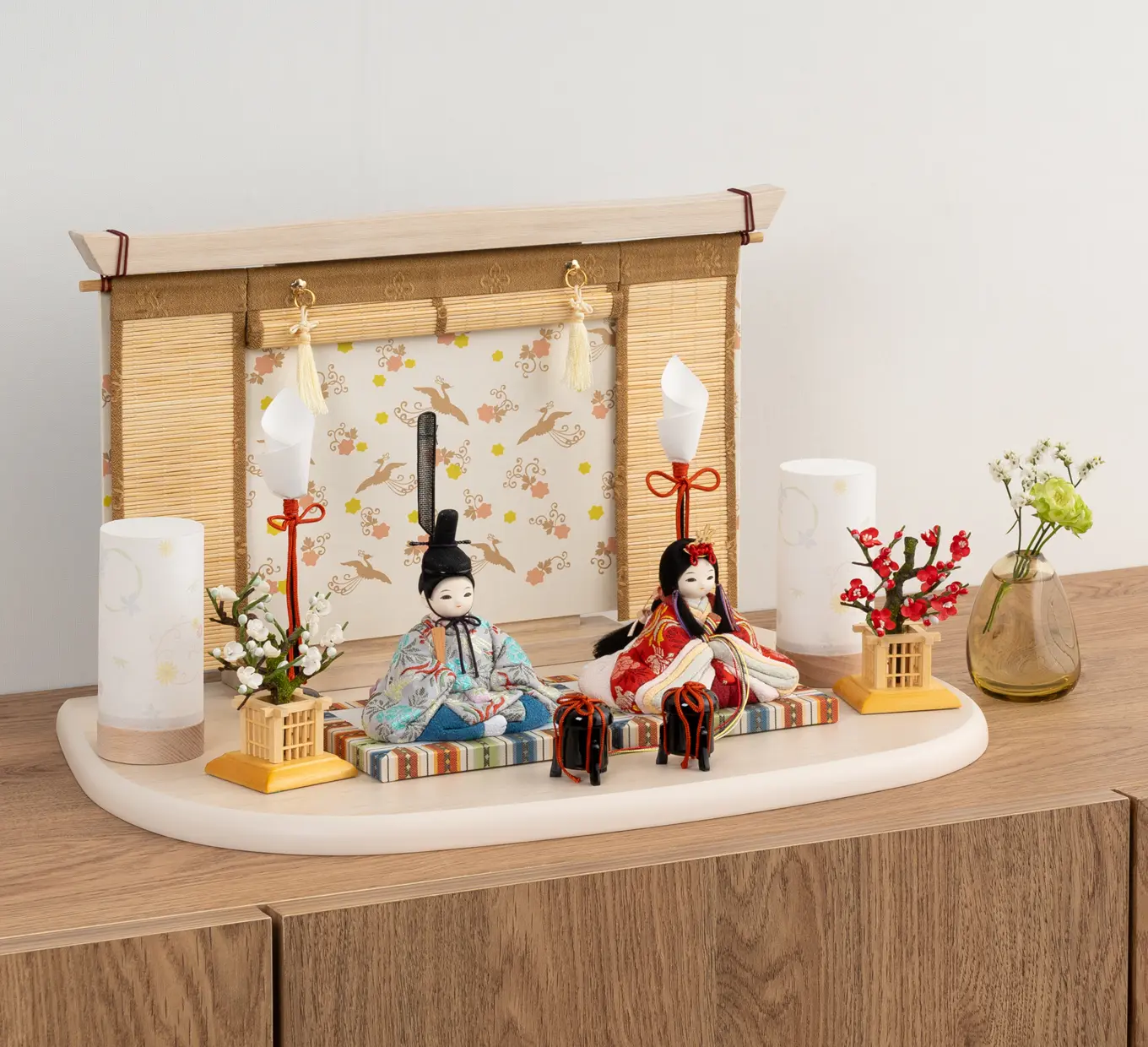 雛人形「雪洞『四君子』」｜雛人形の通販 ふらここ