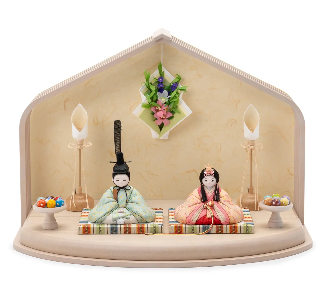 雛人形「めいめい ミモザ（WEB限定）」｜雛人形の通販 ふらここ