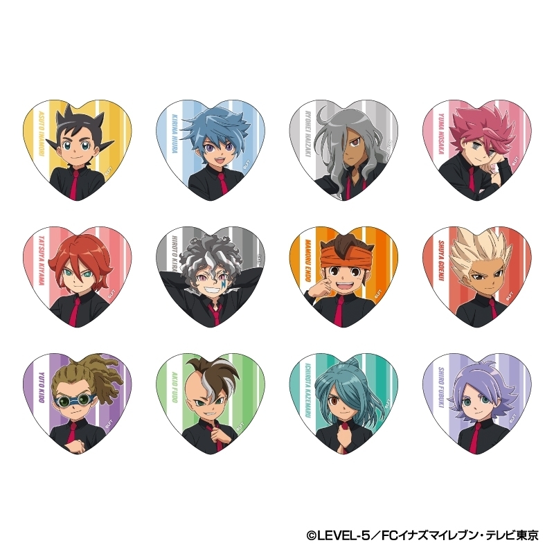 再販)イナズマイレブン ハート缶バッジコレクション : Inazuma Eleven