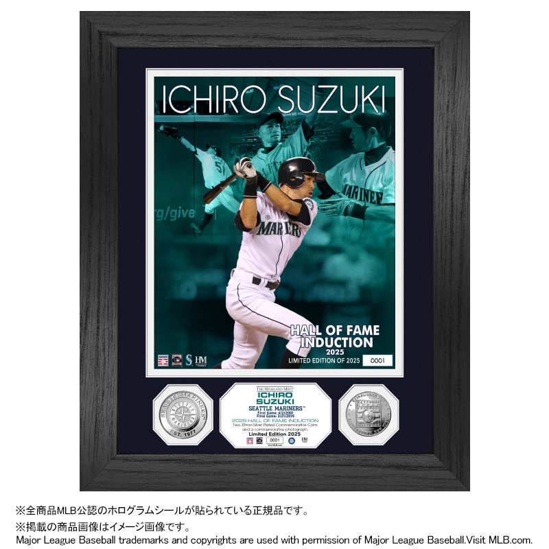 イチロー MLB 殿堂入り記念 ダブルフォトミント 郵便局限定 2025個