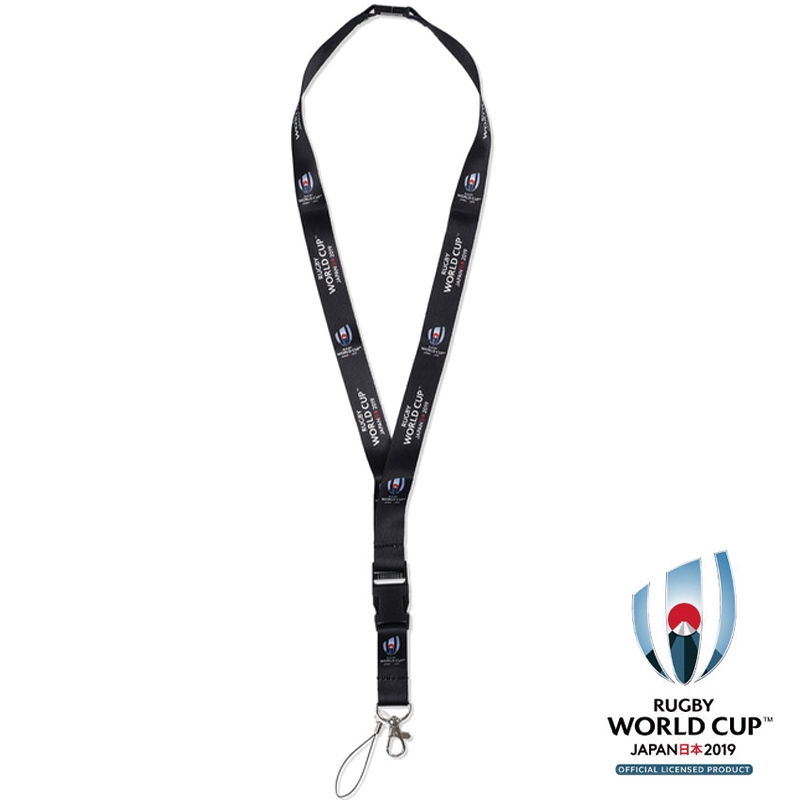 ラグビーワールドカップ2019(TM)ネックストラップ ブラック
