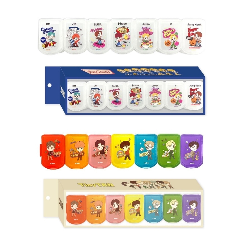 ピルケース 2個セット(Dynamite・TinyMART)/ TinyTAN : BTS