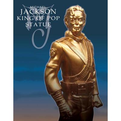 Michael Jackson King Of Pop Statue Gold Ver : Michael Jackson