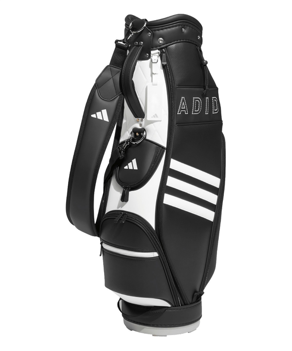 アディダス(adidas) キャディバッグ 軽量 スリーストライプ HT6811