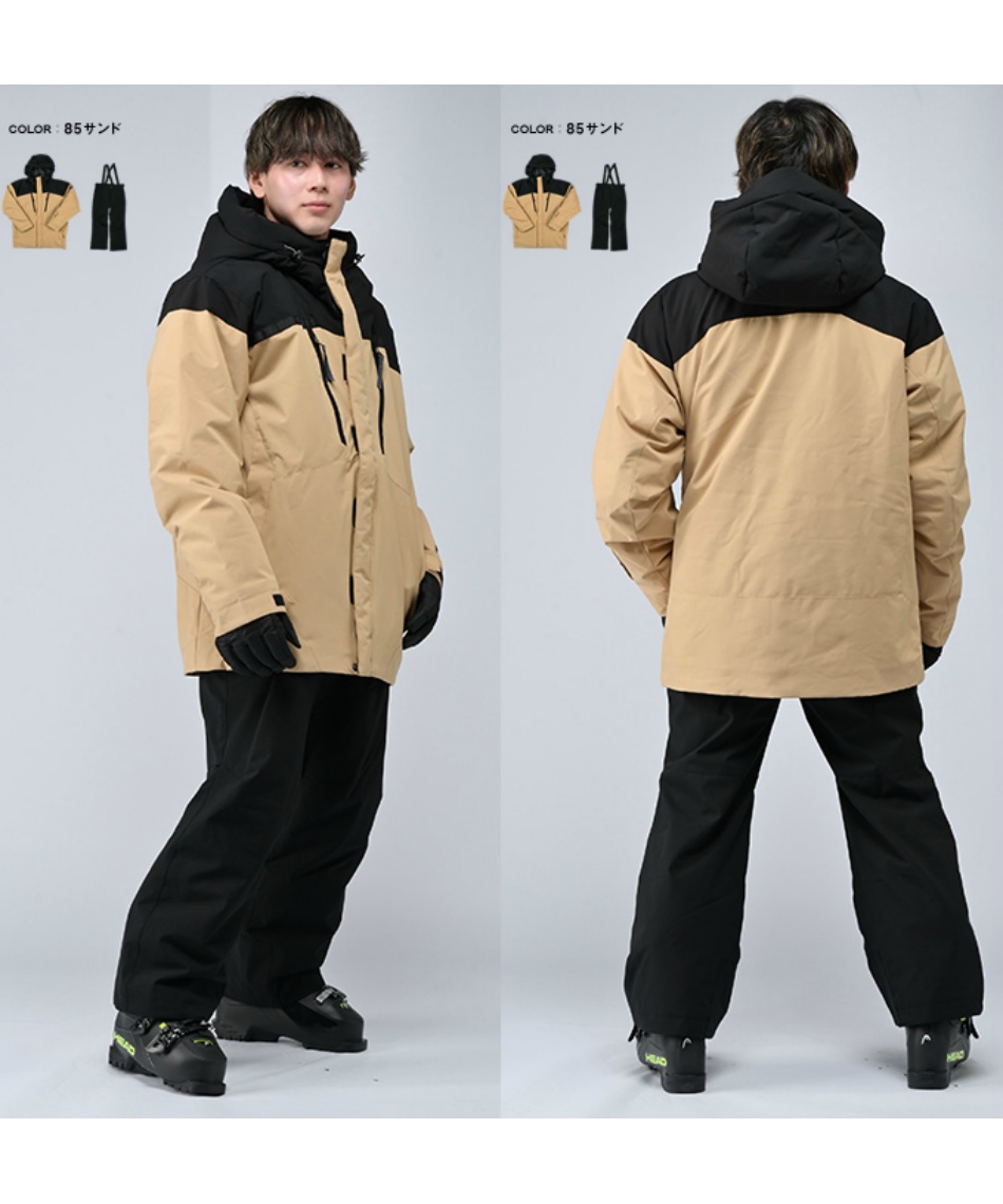 スキーウェア 上下セット SNOW ST WS-6701 【23-24 2024モデル