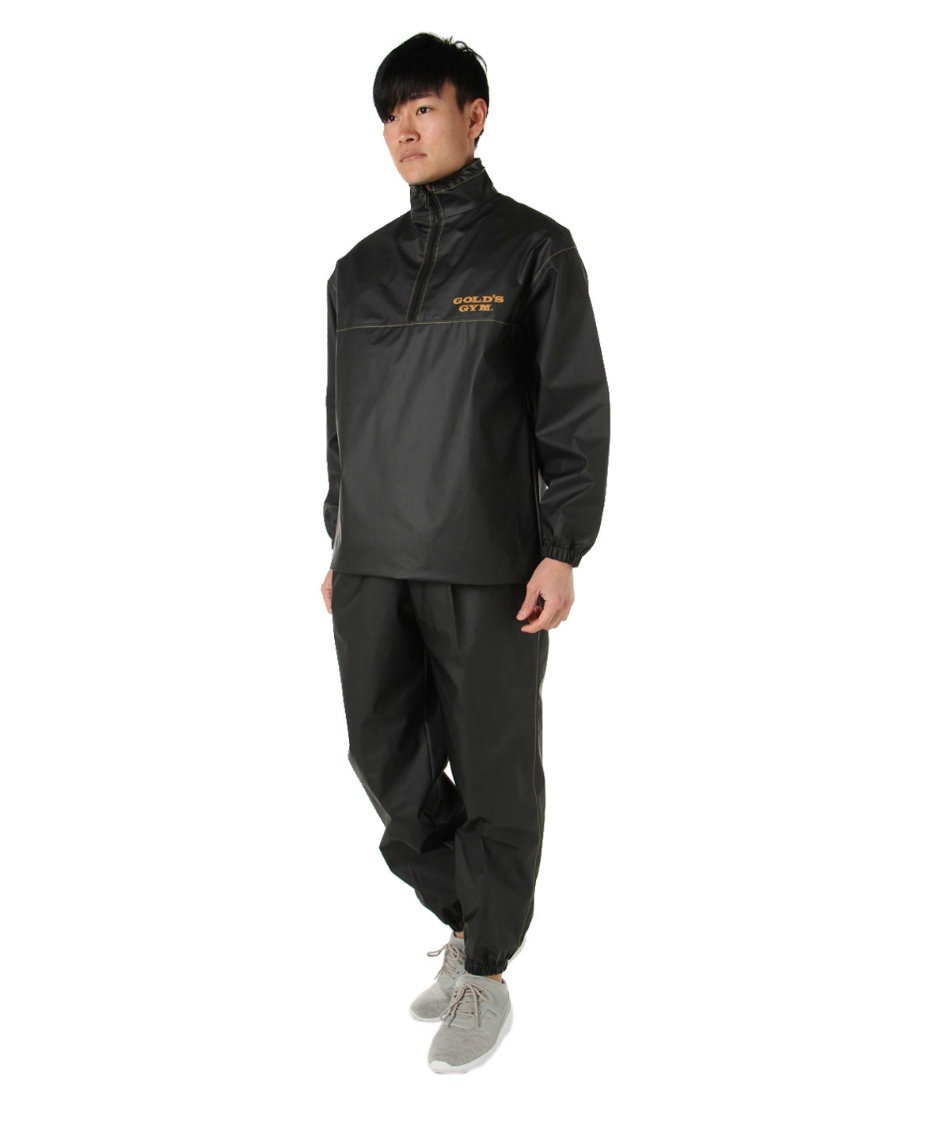 ゴールドジム(GOLD'SGYM) トレーニング用品 サウナスーツ(イエロー